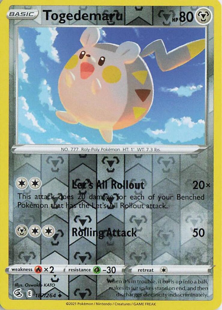 Togedemaru - Fusion Strike 107/264 (Reverse Holo)