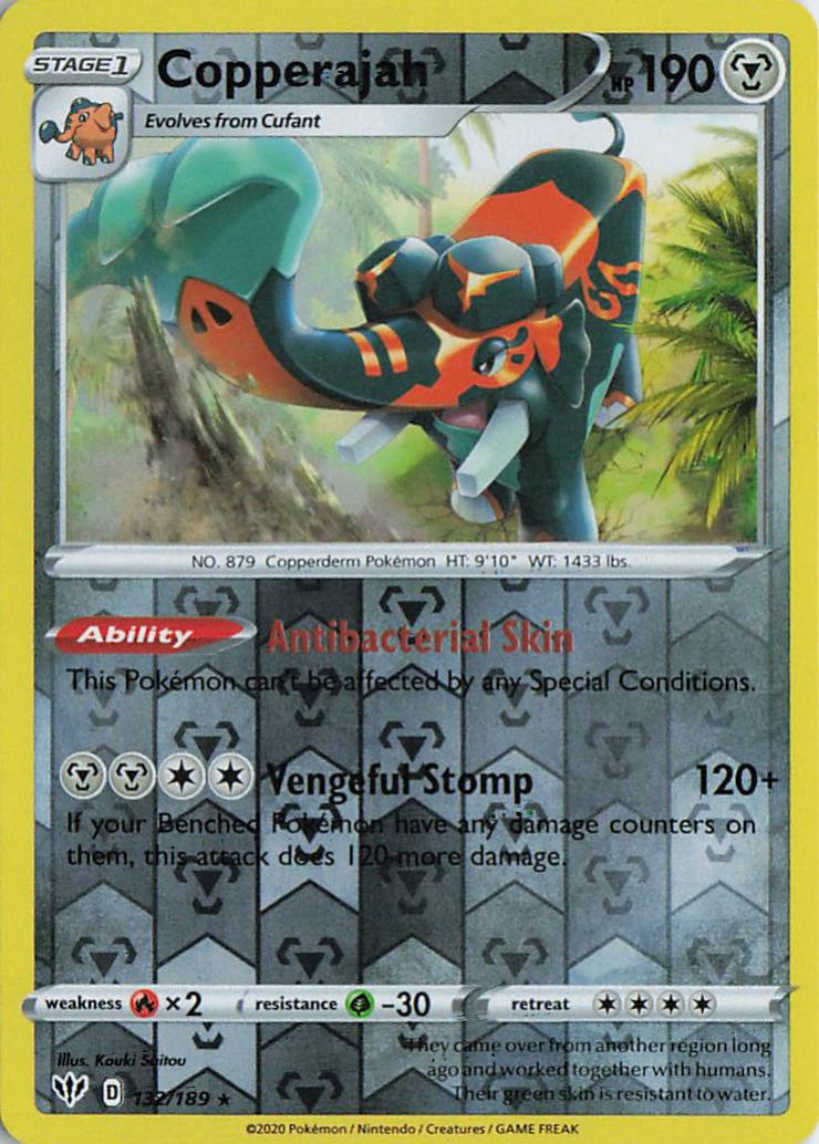 Copperajah - Darkness Ablaze 132/189 (Reverse Holo)