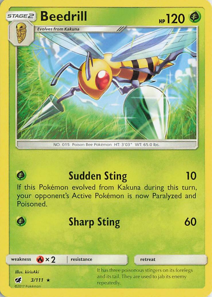 Beedrill - Crimson Invasion 3/111
