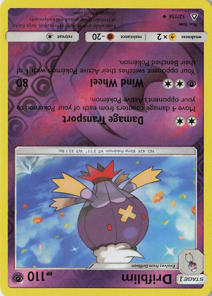 Drifblim - Ultra Prism 52/156 (Holo)