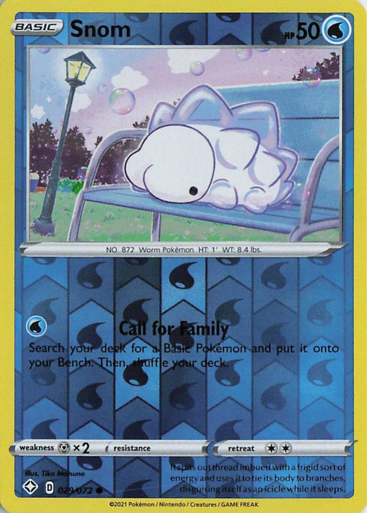 Snom - Shining Fates 029/072 (Reverse Holo)