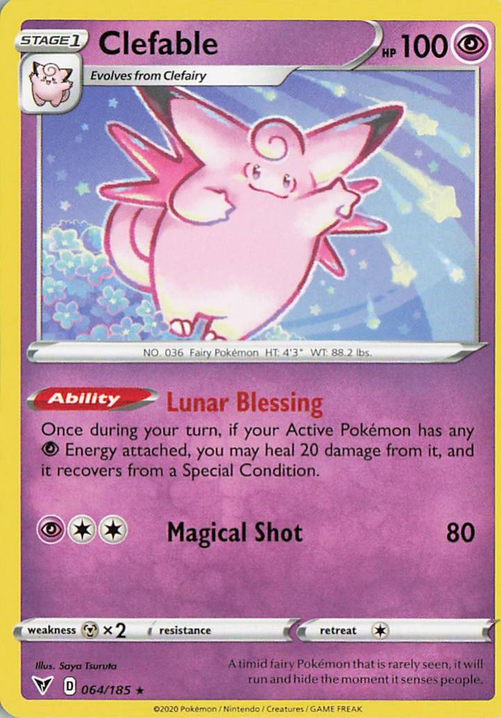Clefable - Vivid Voltage 064/185 (Holo)