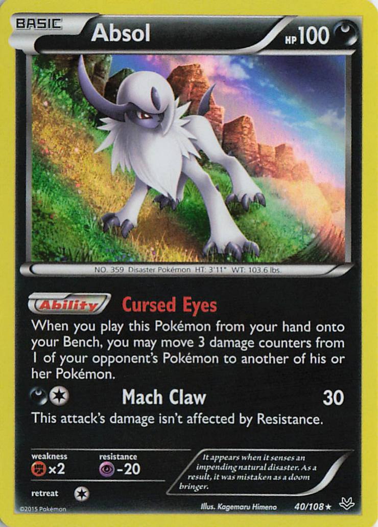 Absol - Roaring Skies 40/108 (Holo)