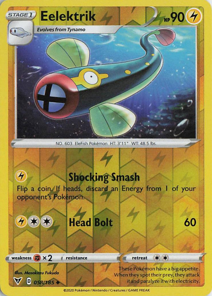 Eelektrik - Vivid Voltage 058/185 (Reverse Holo)