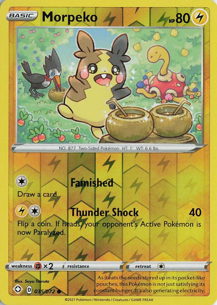 Morpeko - Shining Fates 035/072 (Reverse Holo)