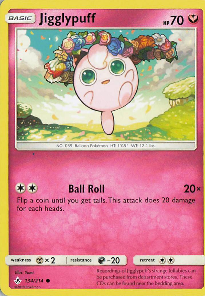 Jigglypuff - Unbroken Bonds 134/214