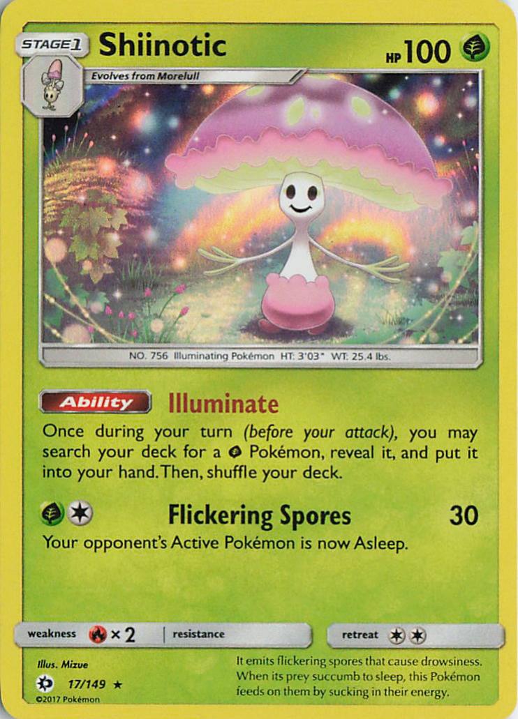 Shiinotic - Sun & Moon 17/149 (Holo)