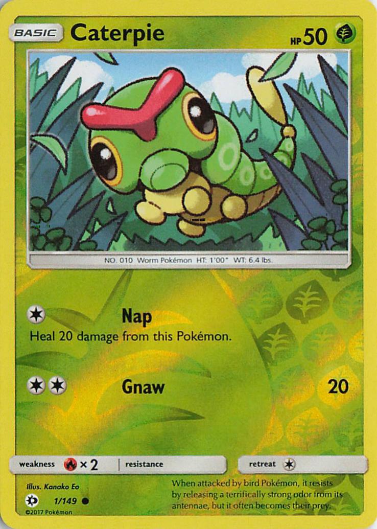 Caterpie - Sun & Moon 1/149