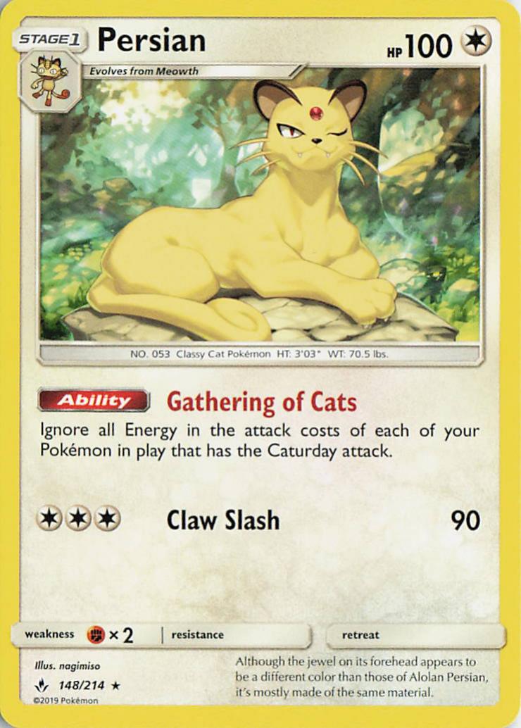 Persian - Unbroken Bonds 148/214 (Holo)