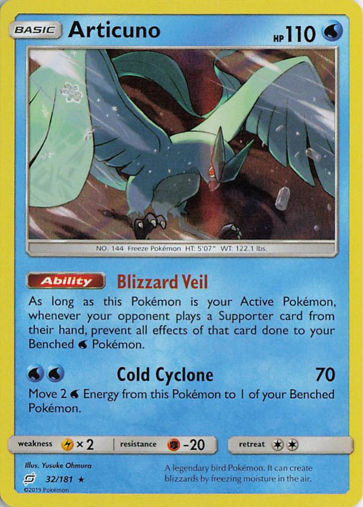 Articuno - Team Up 32/181 (Holo)