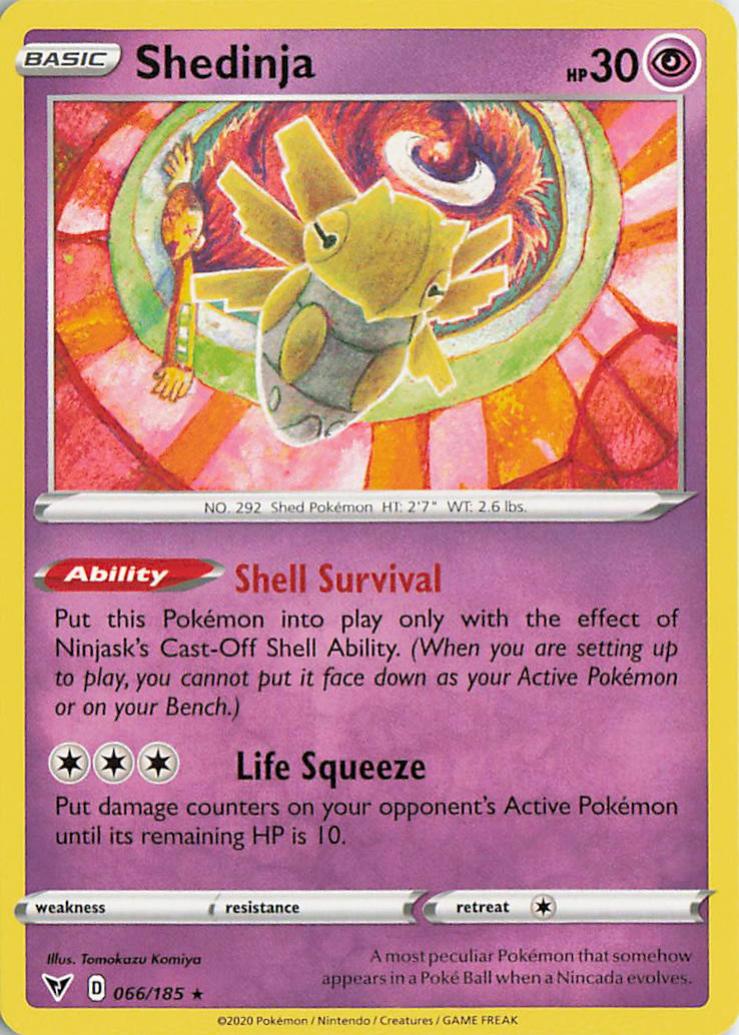 Shedinja - Vivid Voltage 066/185 (Holo)