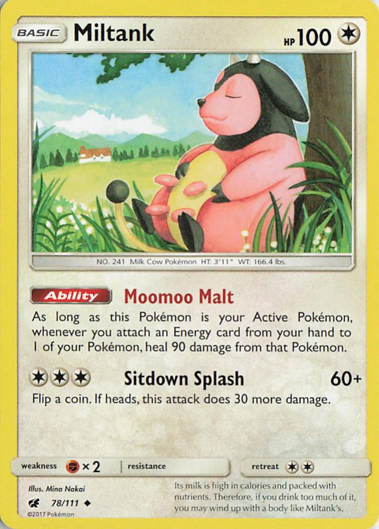 Miltank - Crimson Invasion 78/111