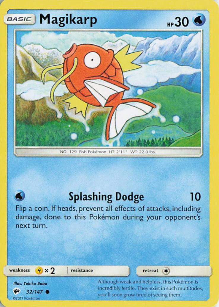 Magikarp - Burning Shadows 32/147