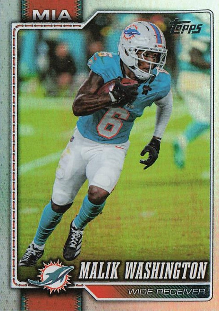 Malik Washington - 2026 Topps Football #123 (Holo Foil)