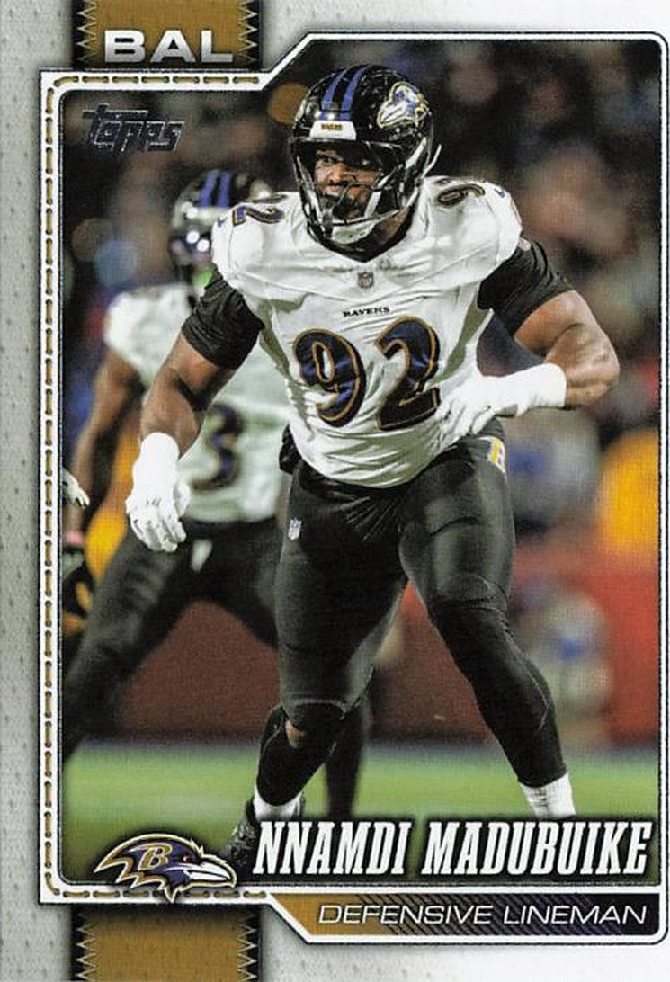 Nnamdi Madubuike - 2026 Topps Football #205