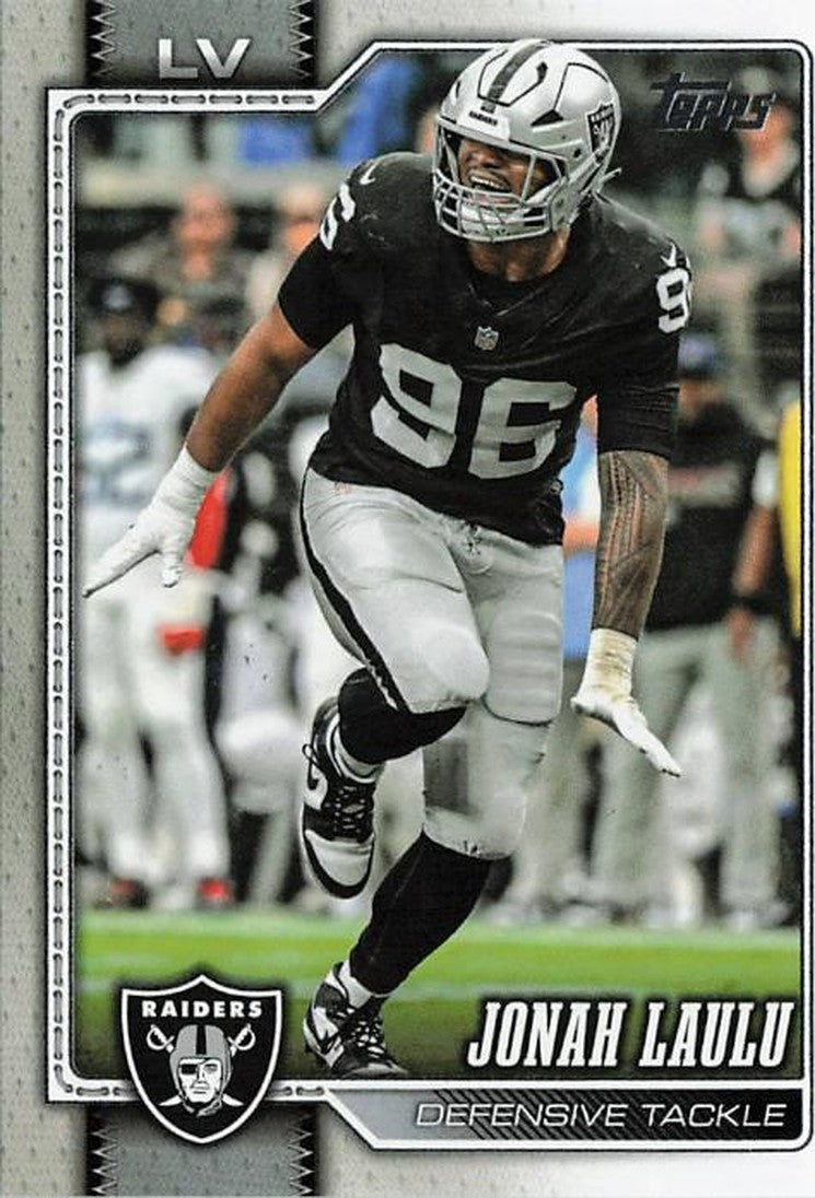 Jonah Laulu - 2026 Topps Football #235