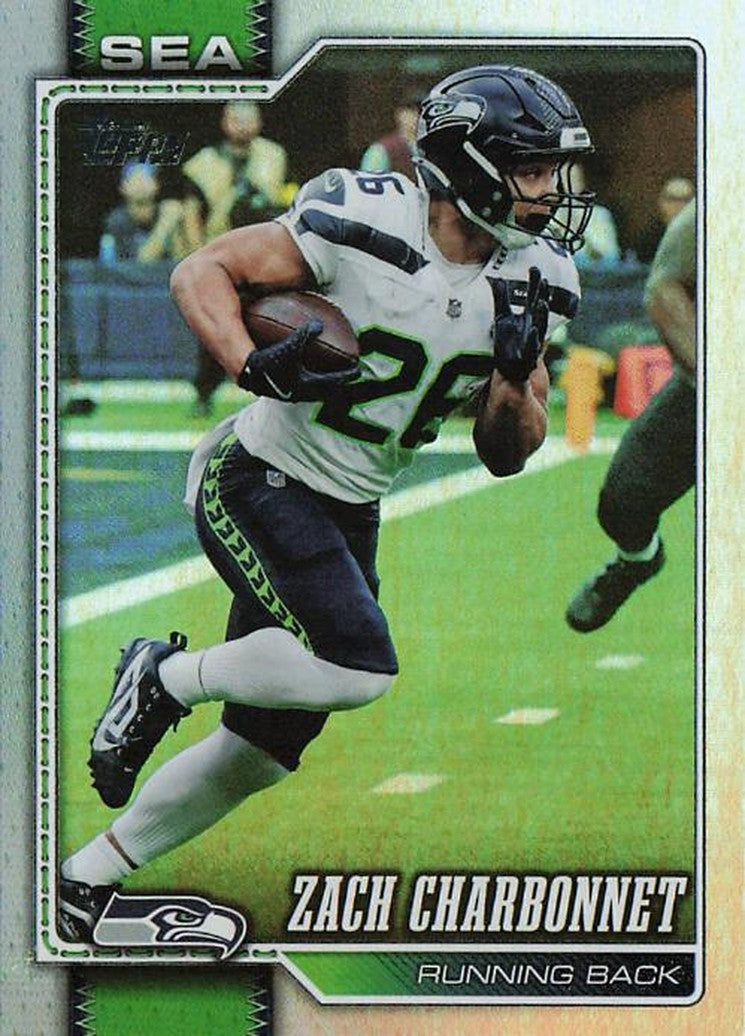 Zach Charbonnet - 2026 Topps Football #252 (Holo Foil)