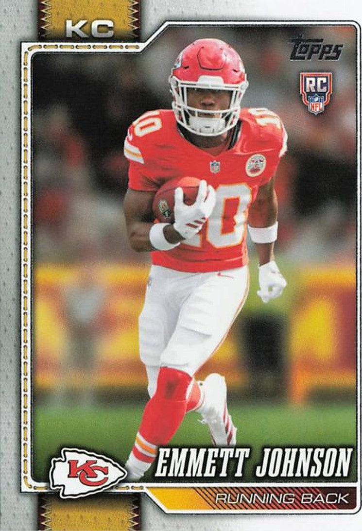 Emmett Johnson - 2026 Topps Football #313 RC
