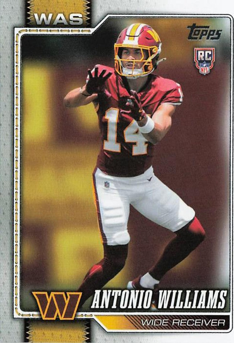Antonio Williams - 2026 Topps Football #328 RC