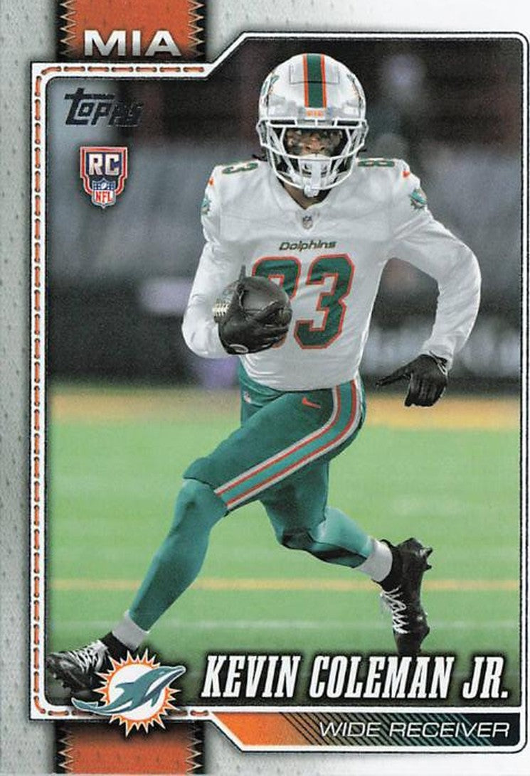 Kevin Coleman Jr. - 2026 Topps Football #337 RC