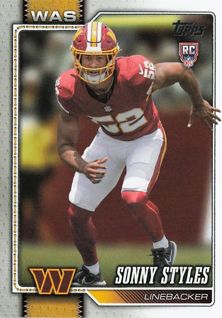 Sonny Styles - 2026 Topps Football #347 RC