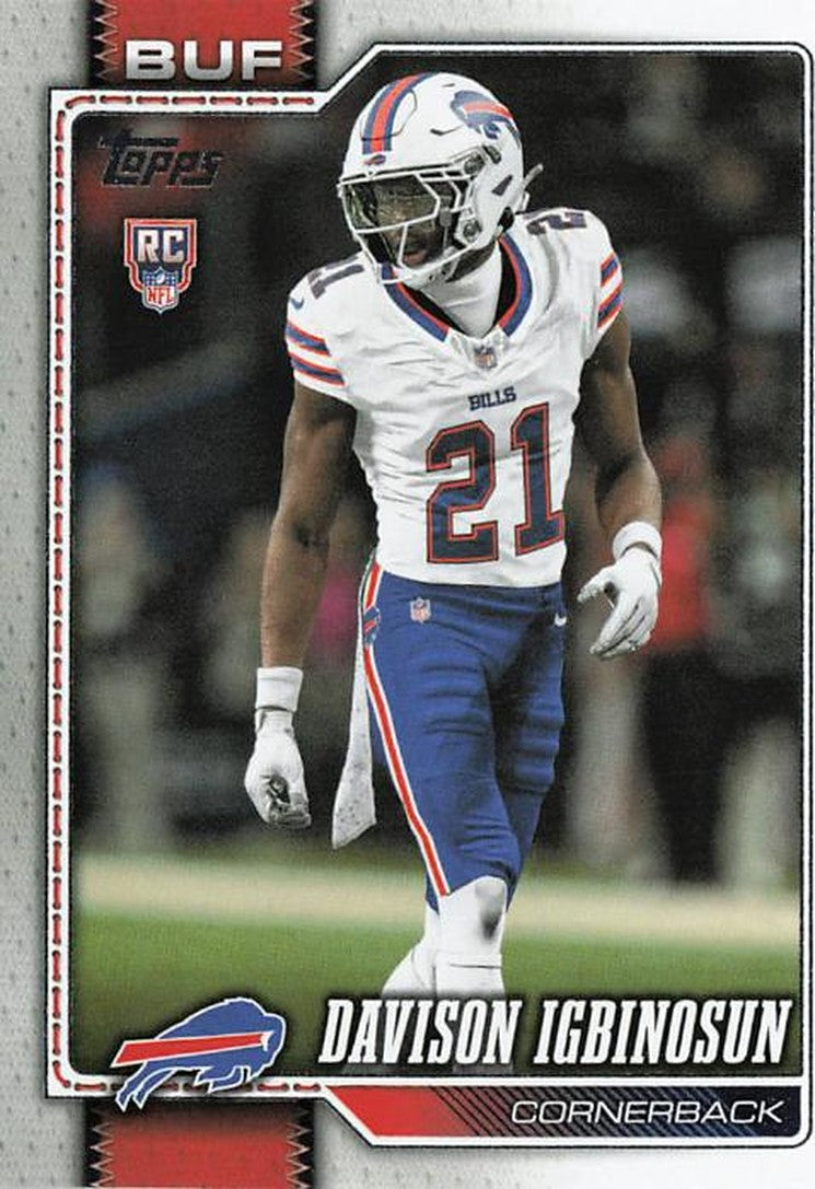 Davison Igbinosun - 2026 Topps Football #349 RC