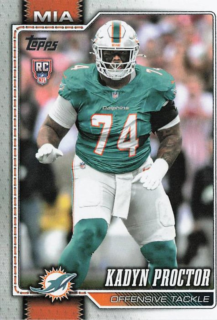 Kadyn Proctor - 2026 Topps Football #353 RC