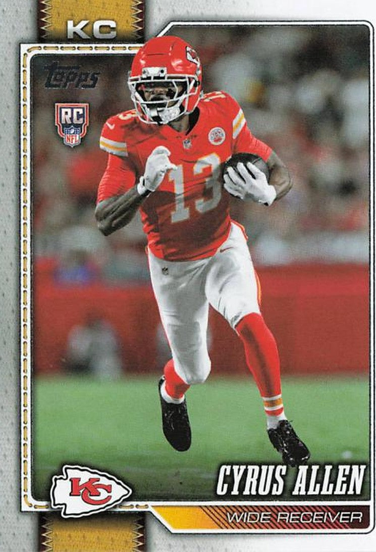 Cyrus Allen - 2026 Topps Football #382 RC