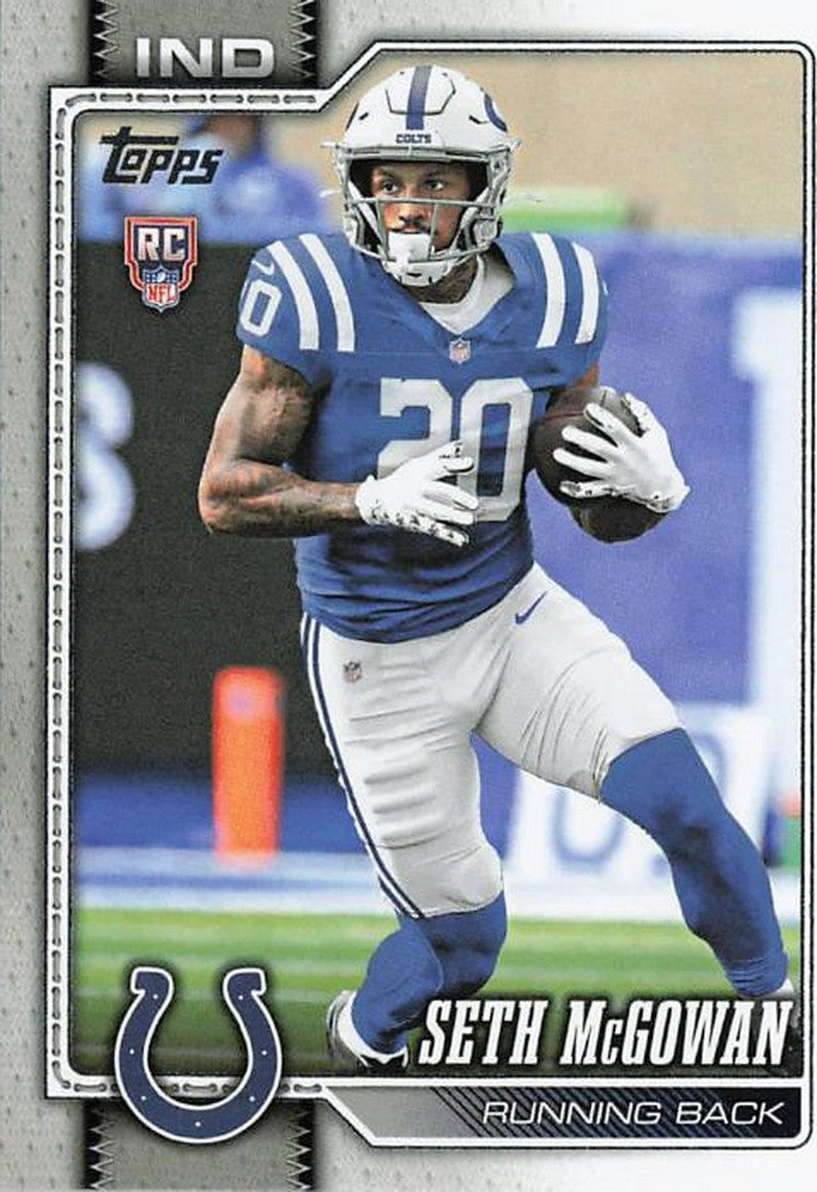 Seth McGowan - 2026 Topps Football #388 RC