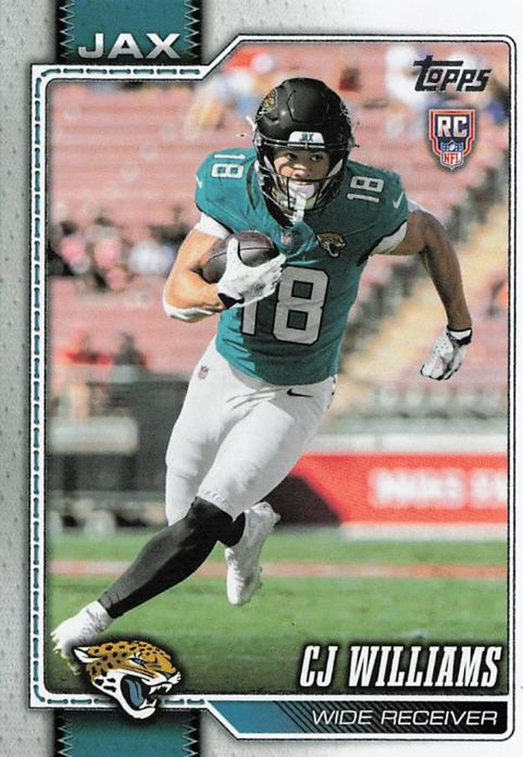 CJ Williams - 2026 Topps Football #394 RC
