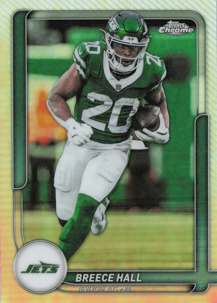 Breece Hall - 2026 Topps Flagship Collection Chrome TFCC-64