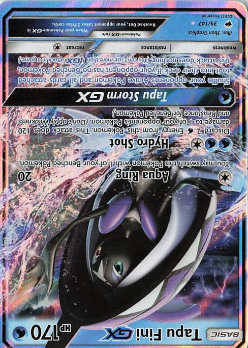Tapu Fini GX - Burning Shadows 39/147