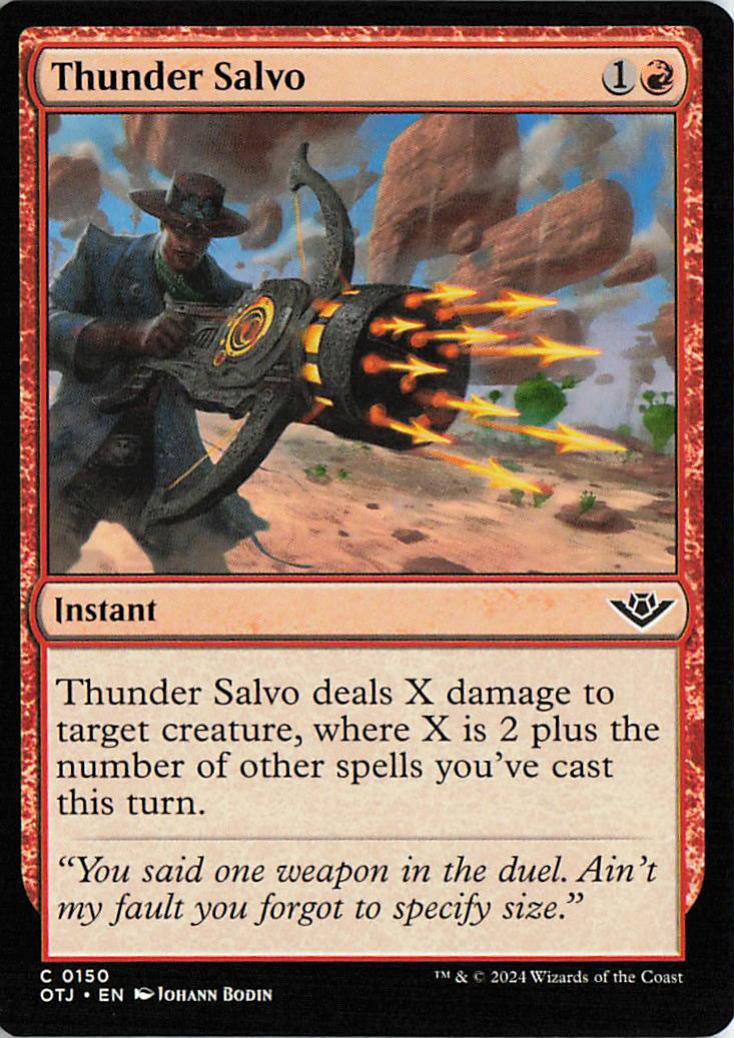 Thunder Salvo - OTJ 0150