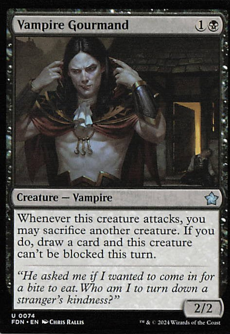 Vampire Gourmand - FDN 0074