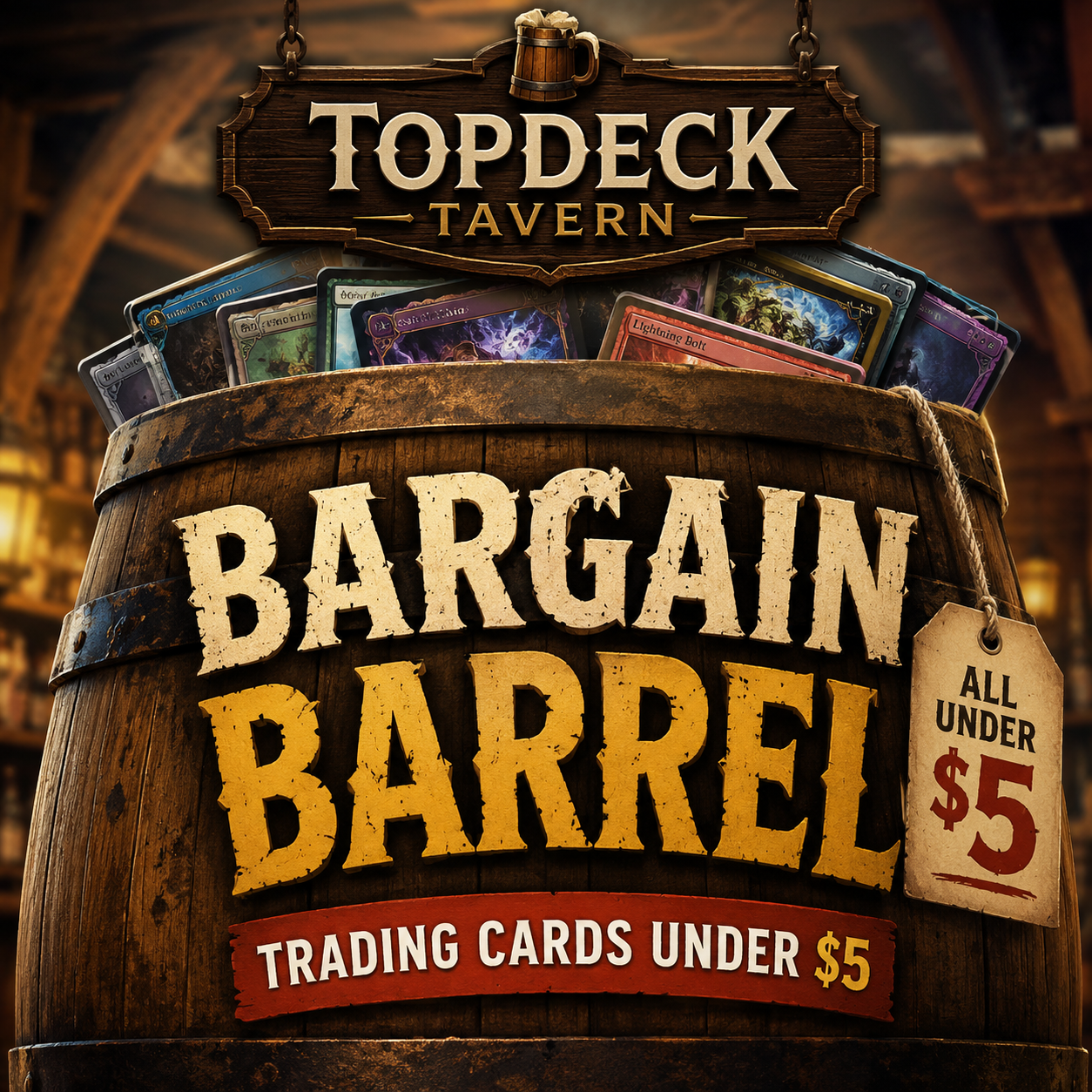 The Bargain Barrel — Singles Under $5