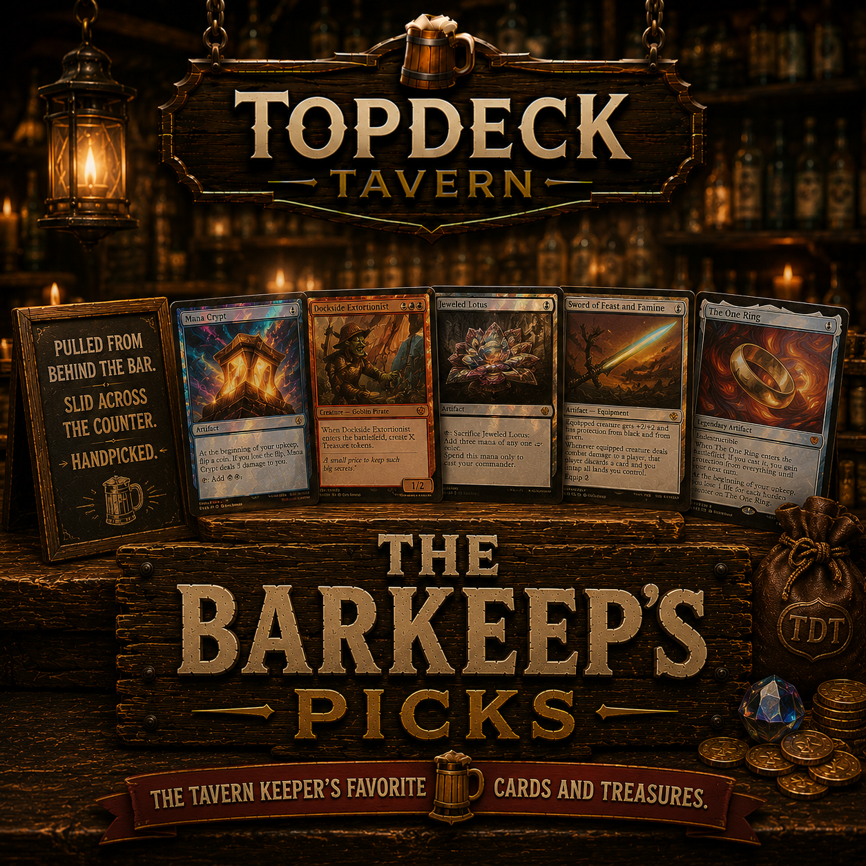 The Barkeep's Picks — hand-picked favorites from TopDeck Tavern