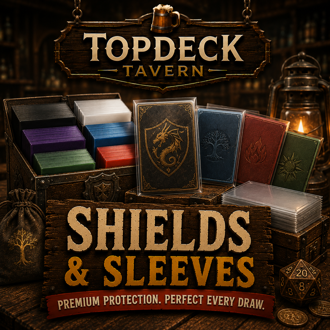 Shields & Sleeves — card sleeves