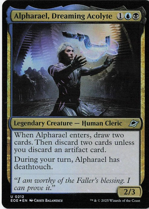 Alpharael, Dreaming Acolyte (holo)