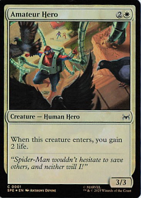 Amateur Hero - SPE 0001