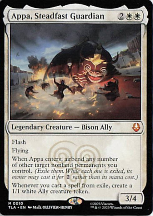 Appa, Steadfast Guardian - TLA 0010