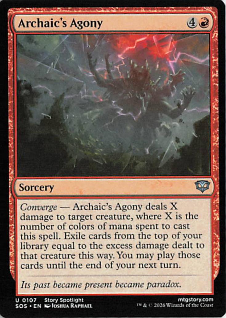 Archaic's Agony - SOS 0107
