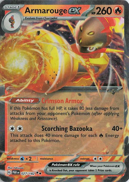 Armarouge ex 027/182 Paradox Rift