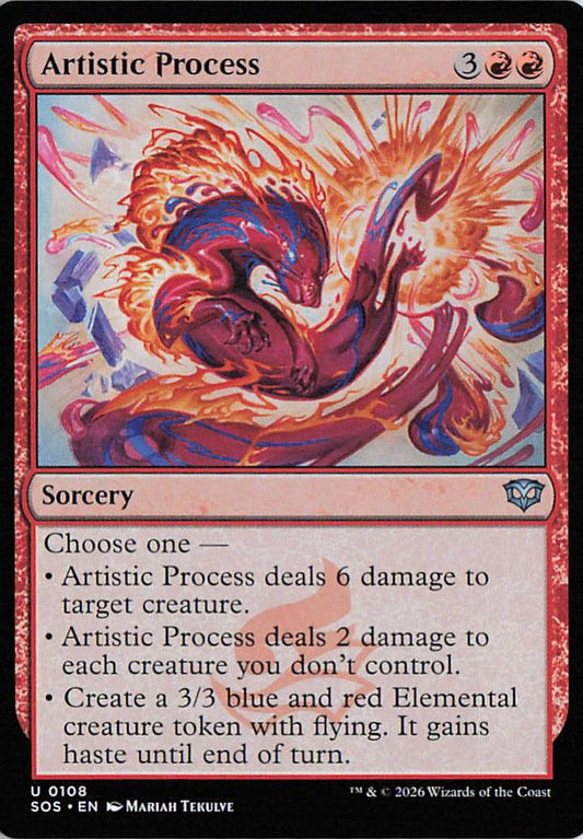 Artistic Process - SOS 0108