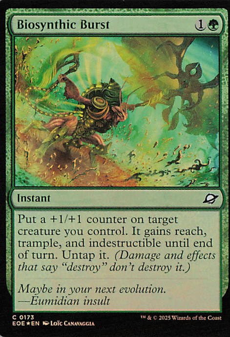 Biosynthetic Burst - EOE 0173