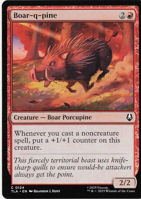 Boar-q-pine