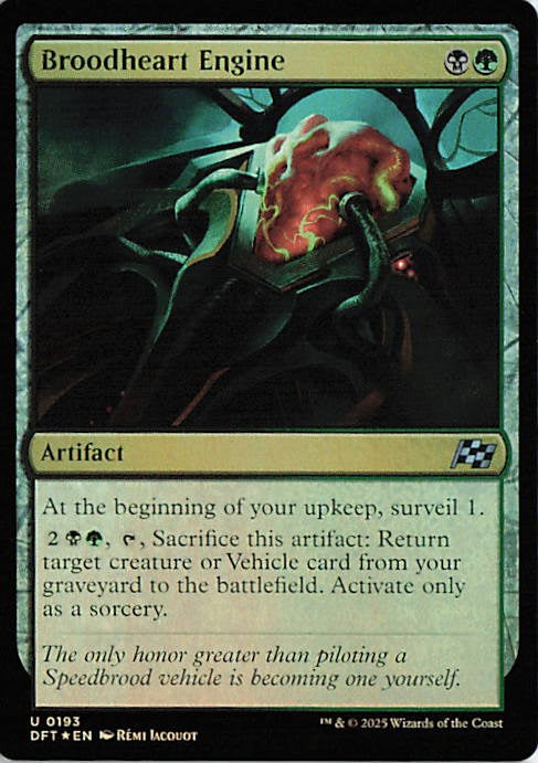 Broodheart Engine - DFT 0193
