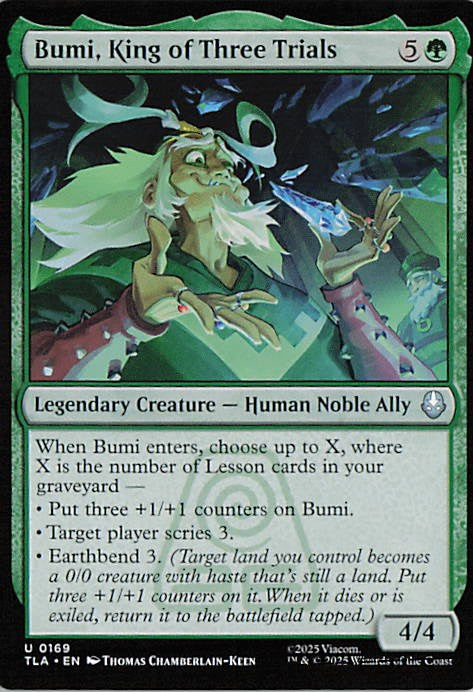 Bumi, King of Three Trials - TLA 0169