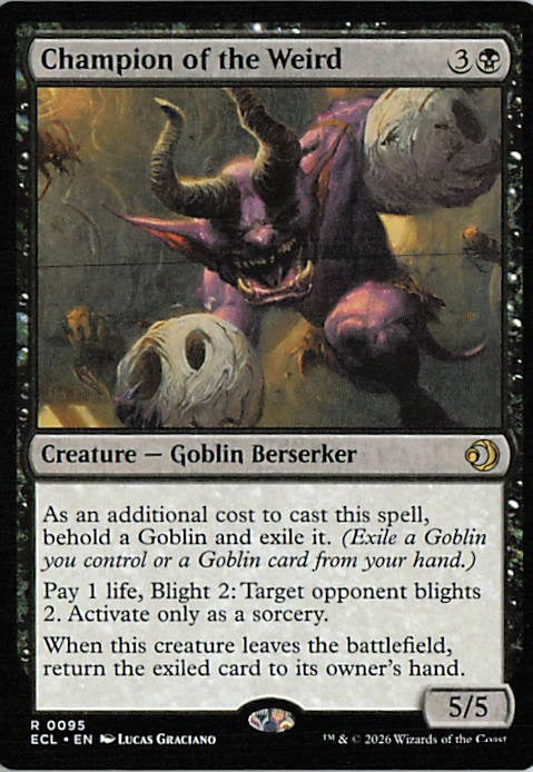 Champion of the Weird - ECL 0095