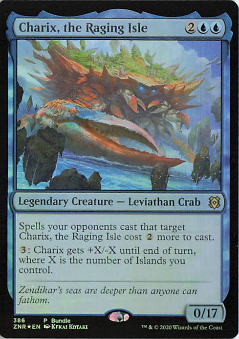 Charix, the Raging Isle - ZNR 0386 (Foil)