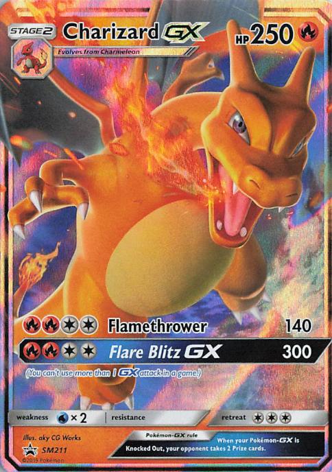 Charizard GX SM211 Promo